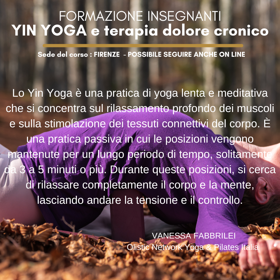 Corso di formazione per insegnanti Yin yoga - automassaggio - tecniche mindfulness
